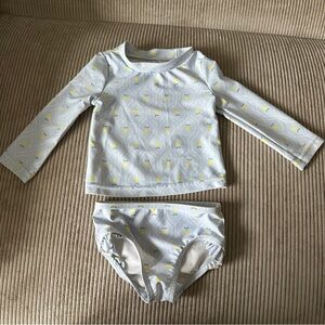 Carters Baby Girl 2 Piece Swimsuit